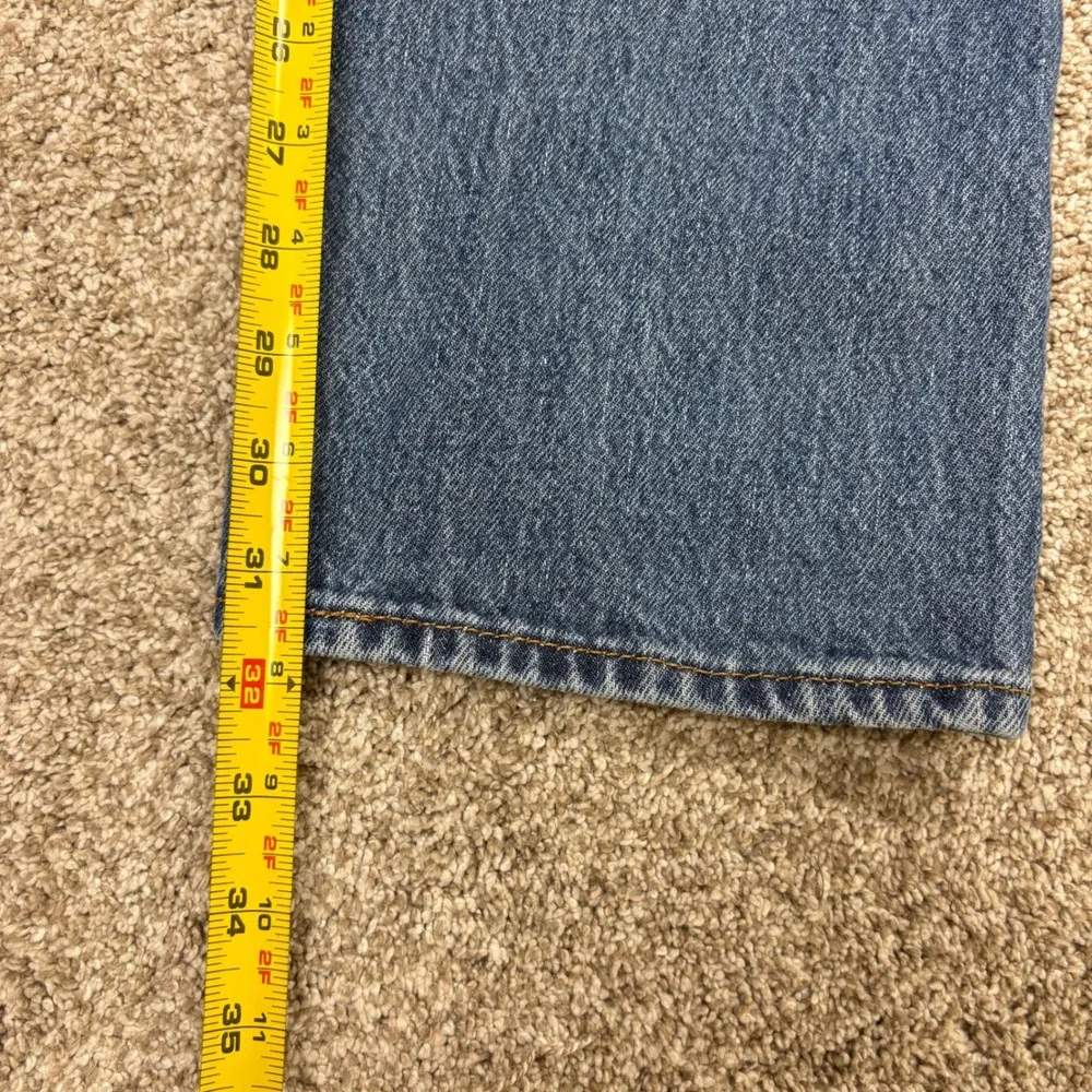 Levi's 501 Original Fit Jeans Men 30x32 Blue Straight Leg Button Fly Denim